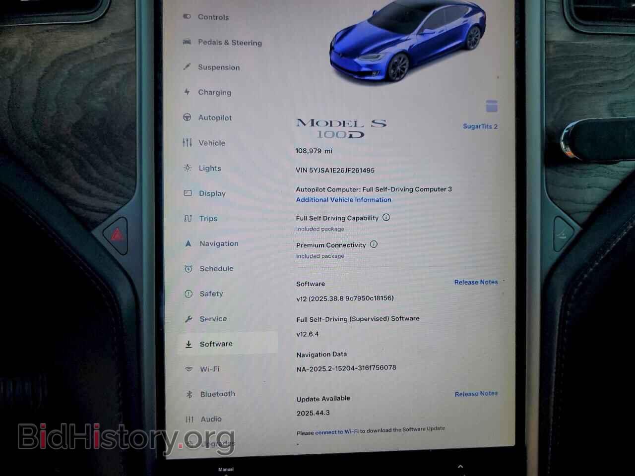 2018 TESLA MODEL S - VIN: 5YJSA1E26JF261495 - Photo 9