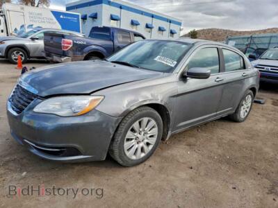 2012 Chrysler 200 LX, серый — VIN 1C3CCBAB9CN113960, Copart