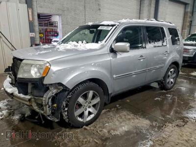 2013 Honda PILOT Touring, серебристый — VIN 5FNYF4H9XDB056238, Copart