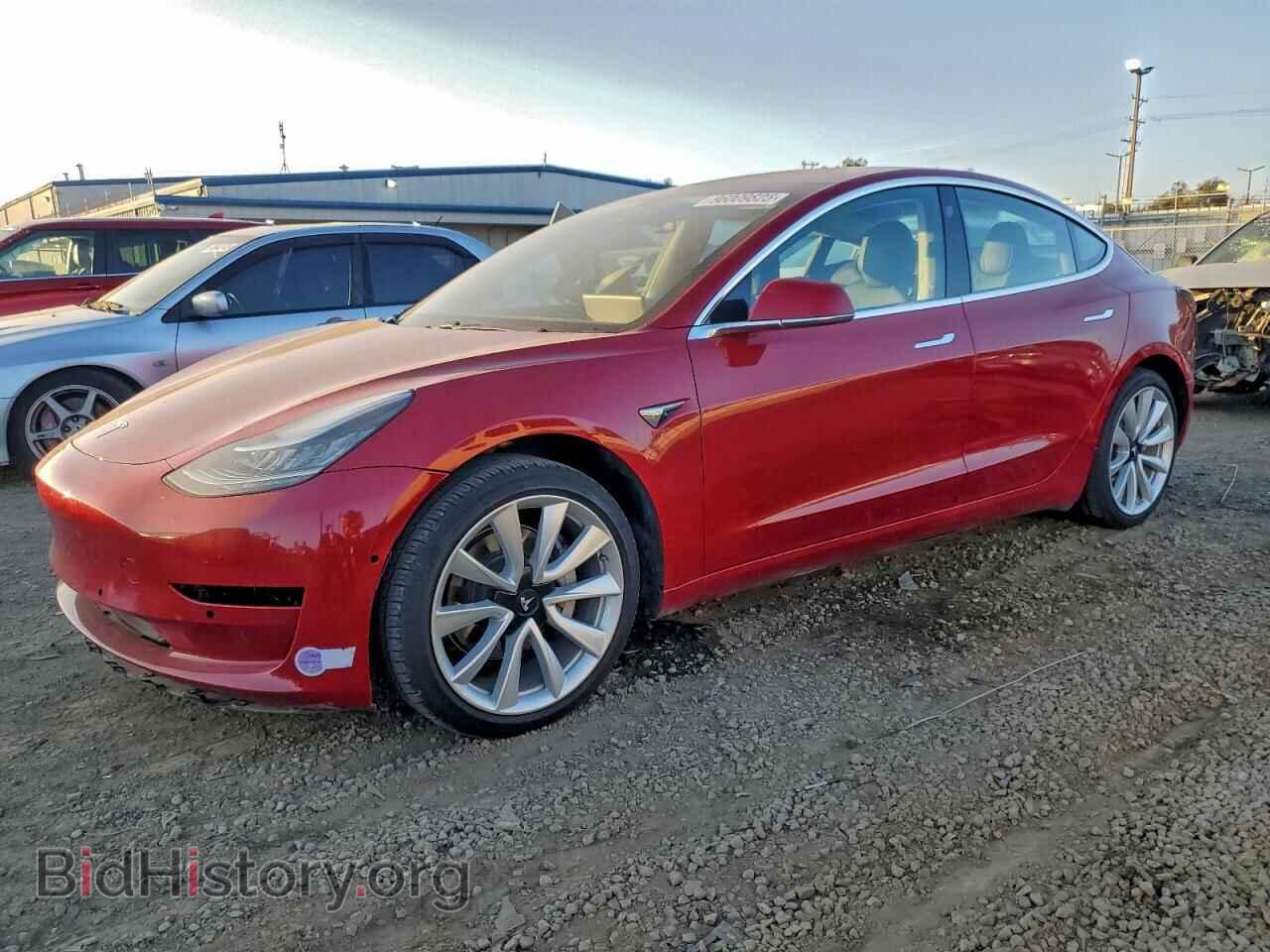 Photo 5YJ3E1EA7JF052511 - TESLA MODEL 3 2018