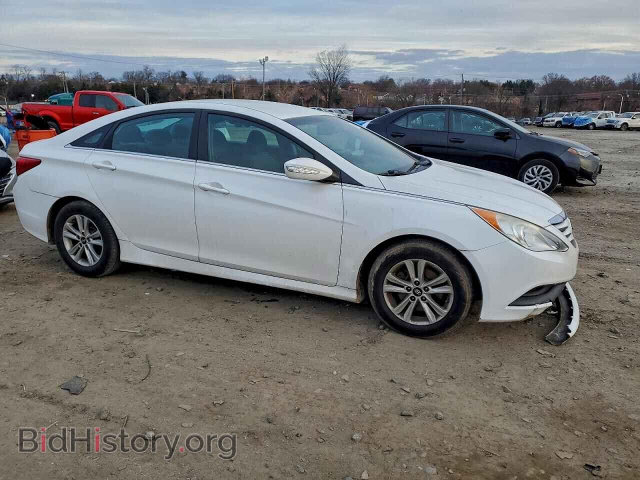 2014 HYUNDAI SONATA - VIN: 5NPEB4AC3EH934552 - Фото 4