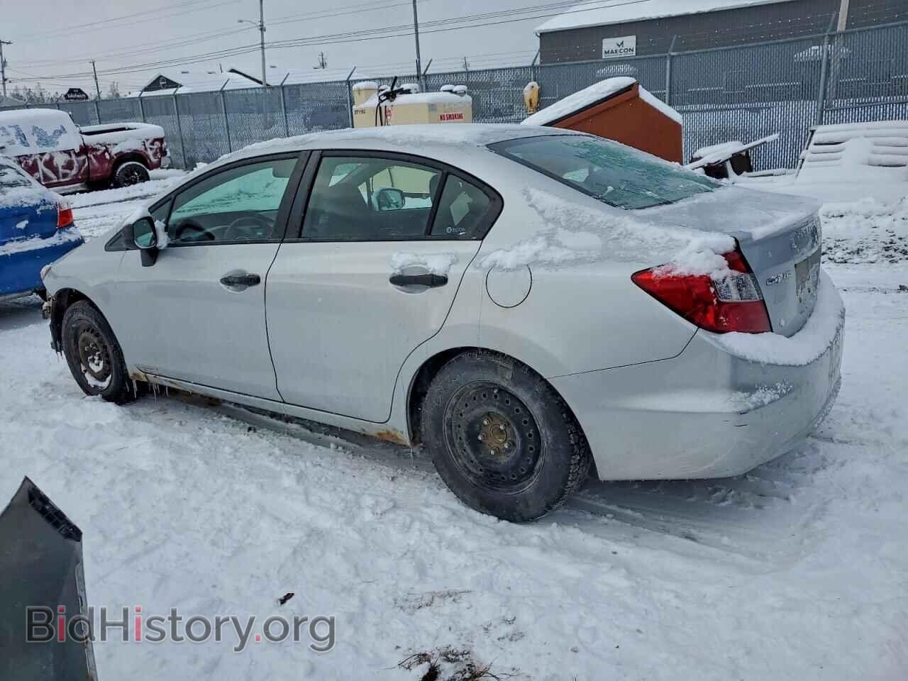 2012 HONDA CIVIC - VIN: 2HGFB2E27CH035677 - Фото 2
