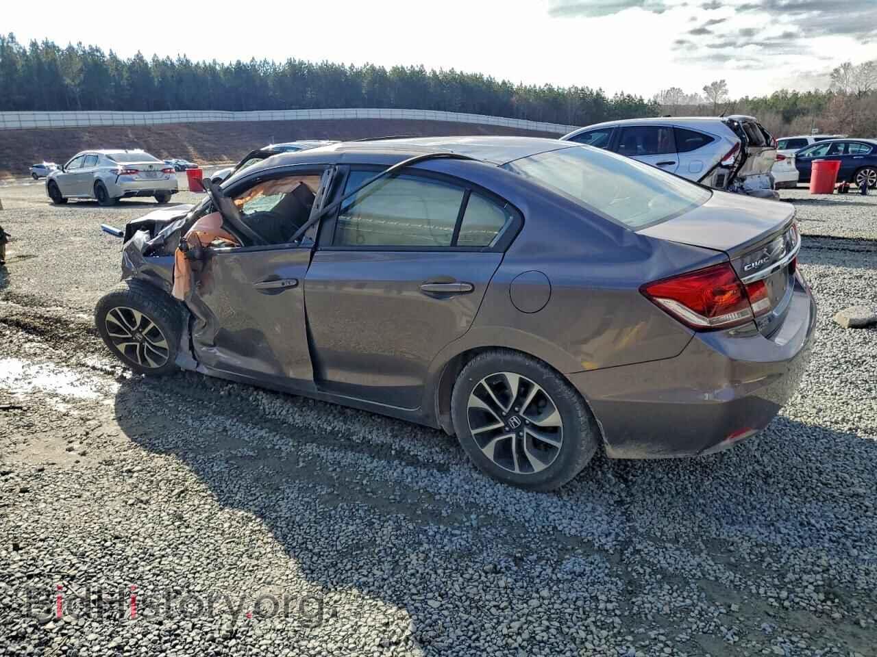 2015 HONDA CIVIC - VIN: 19XFB2F81FE037684 - Фото 2