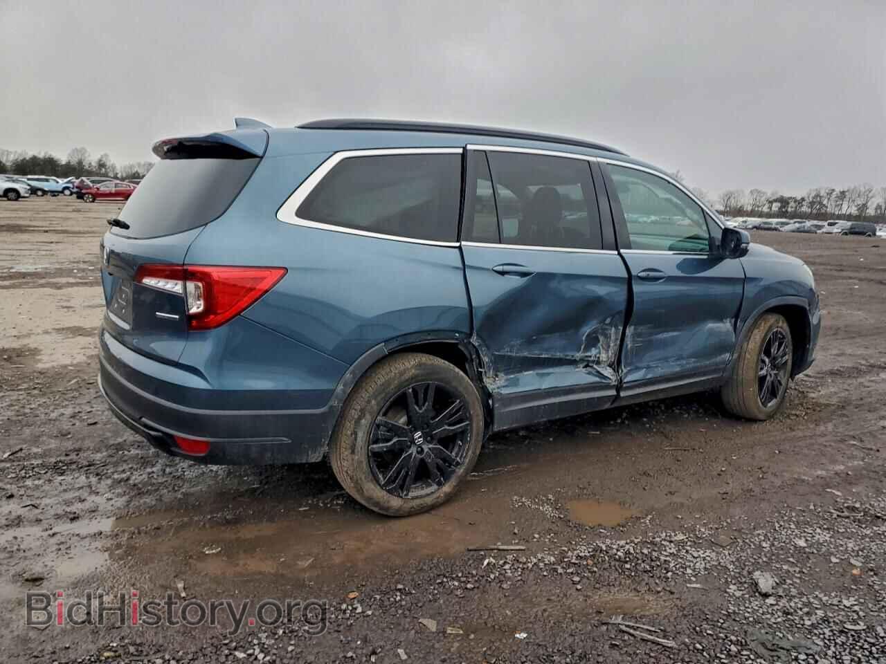 2021 HONDA PILOT - VIN: 5FNYF5H20MB031616 - Фото 3