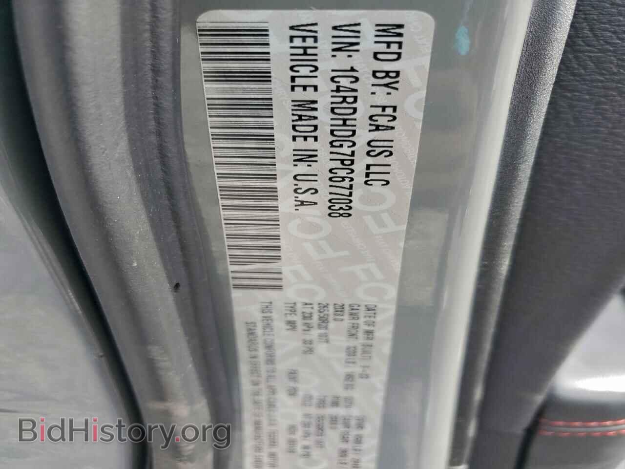 2023 DODGE DURANGO - VIN: 1C4RDHDG7PC677038 - Фото 13