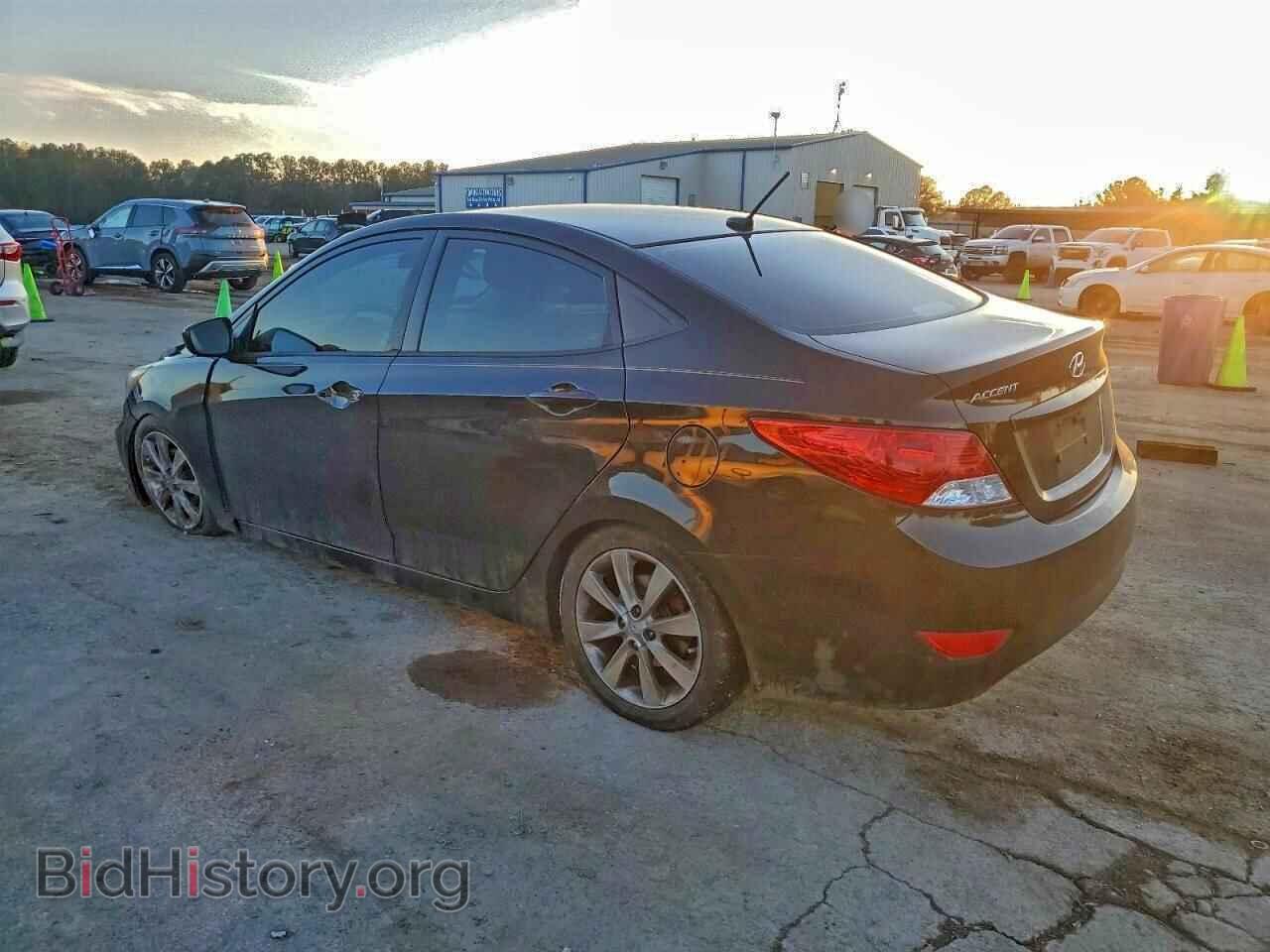 2013 HYUNDAI ACCENT - VIN: KMHCU4AE2DU382304 - Фото 2