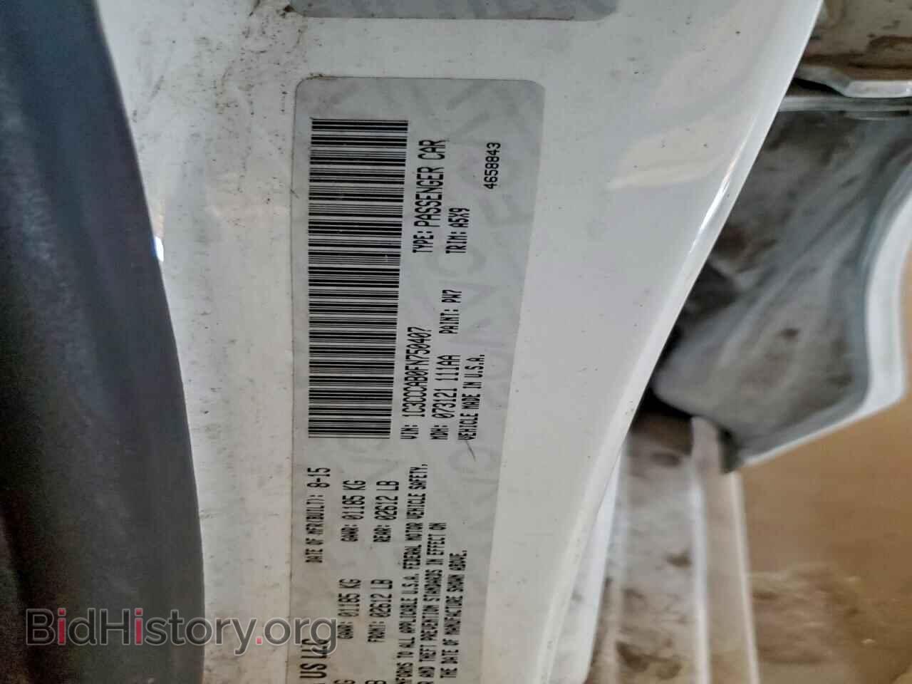 2015 CHRYSLER 200 - VIN: 1C3CCCAB0FN750407 - Фото 12