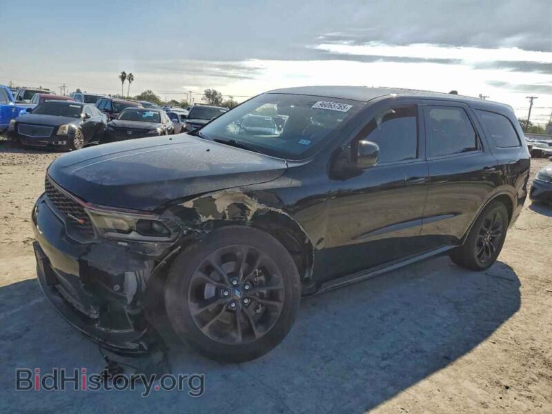 2021 Dodge DURANGO GT (VIN 1C4RDHDG2MC749694) — photo 1 of 12, Copart, damage: front end