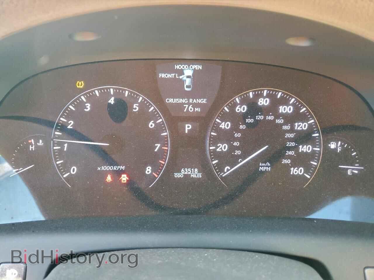 2011 LEXUS LS460 - VIN: JTHCL5EF4B5010730 - Фото 9