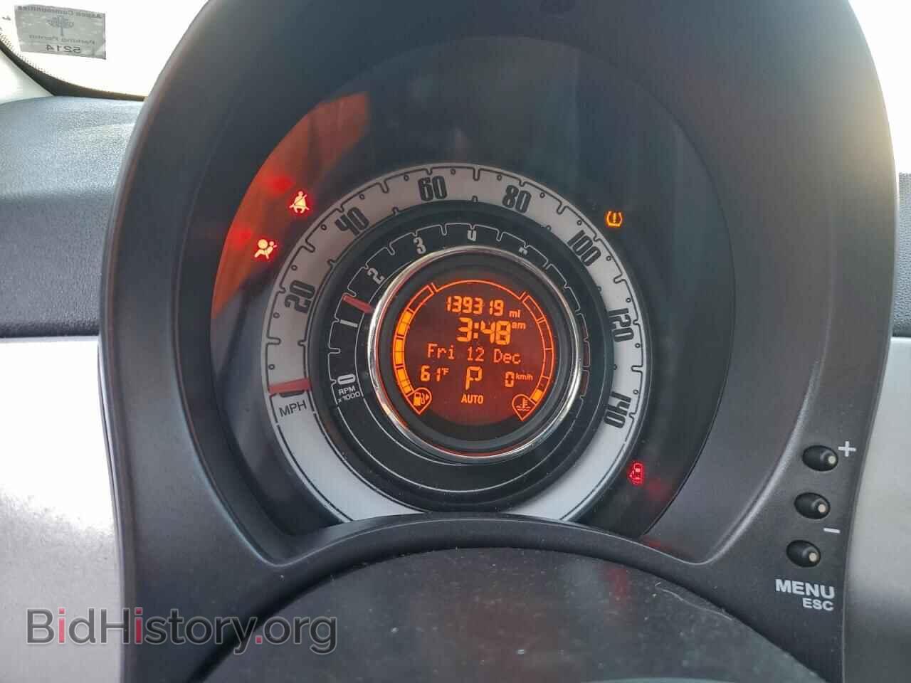 2012 FIAT 500 - VIN: 3C3CFFAR2CT103458 - Photo 9