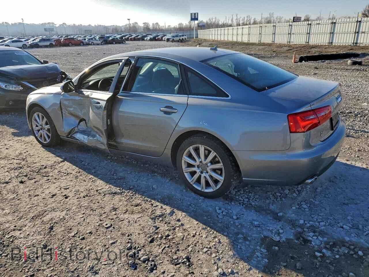 2014 AUDI A6 - VIN: WAUFMAFC7EN073654 - Фото 2