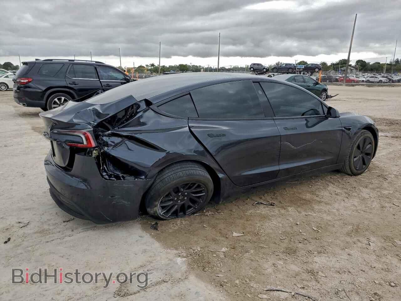 2024 TESLA MODEL 3 - VIN: 5YJ3E1EA6RF755416 - Фото 3