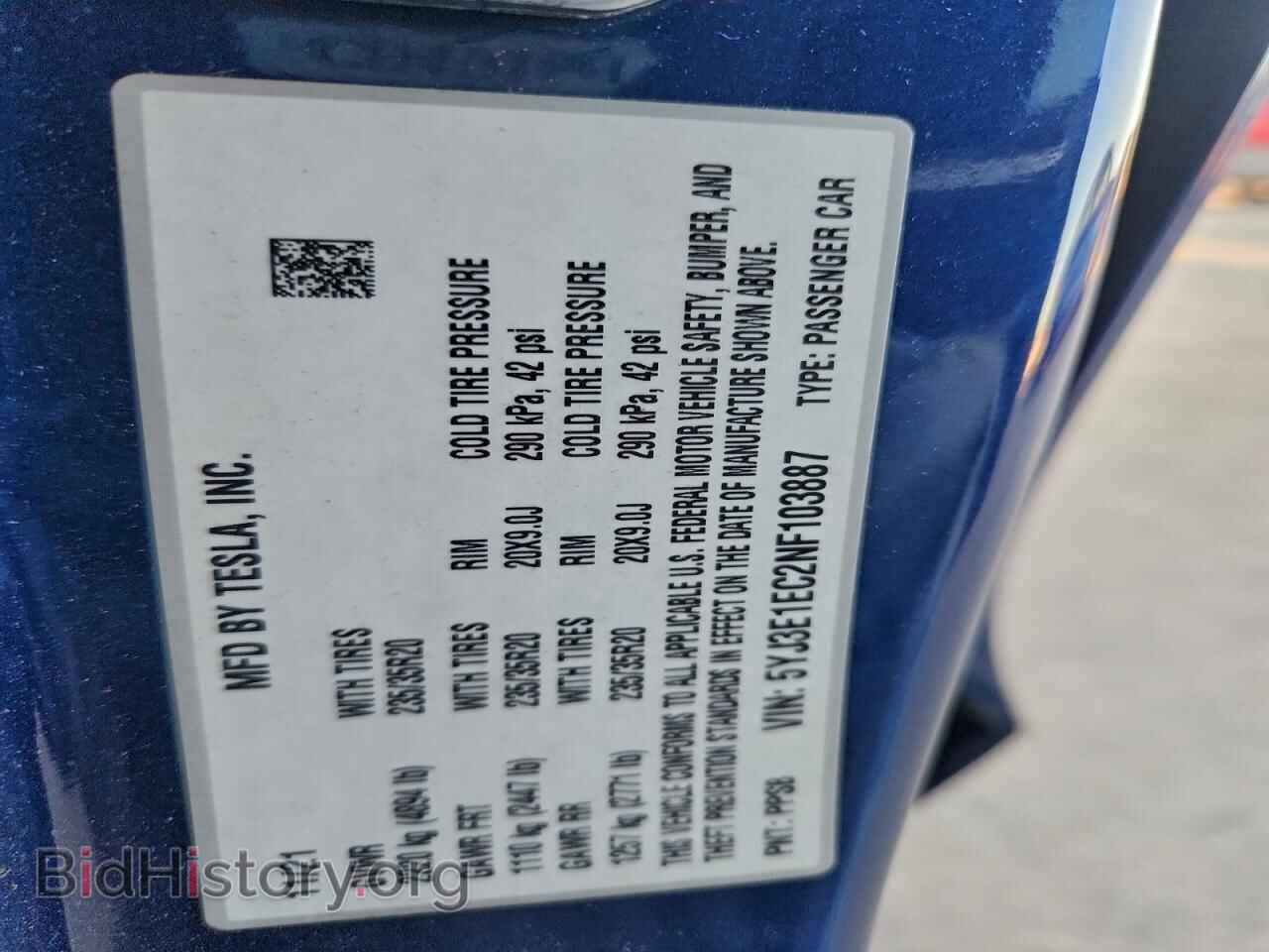 2022 TESLA MODEL 3 - VIN: 5YJ3E1EC2NF103887 - Photo 12