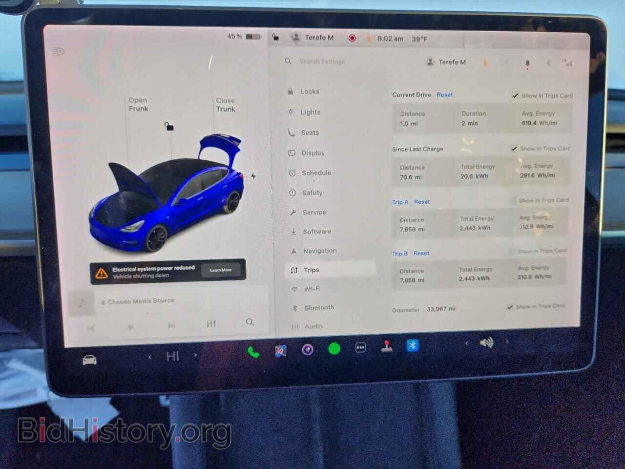 2022 TESLA MODEL 3 - VIN: 5YJ3E1EC2NF103887 - Photo 9