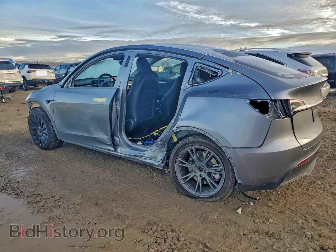 2025 TESLA MODEL Y - VIN: 7SAYGDED2SF246430 - Фото 2