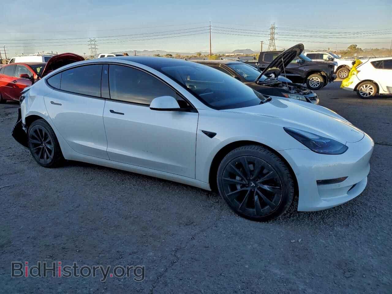2022 TESLA MODEL 3 - VIN: 5YJ3E1EA5NF297197 - Фото 4