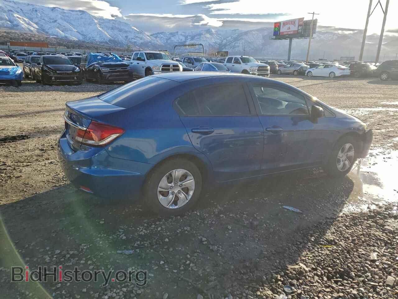 2014 HONDA CIVIC - VIN: 19XFB2F54EE071641 - Фото 3