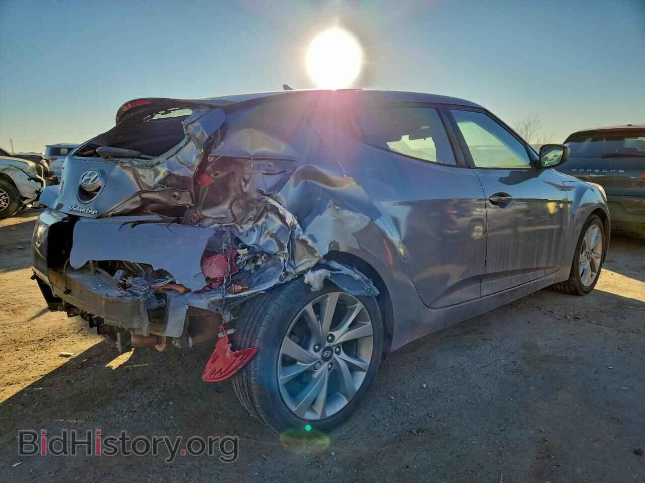 2017 HYUNDAI VELOSTER - VIN: KMHTC6AD5HU313361 - Фото 3