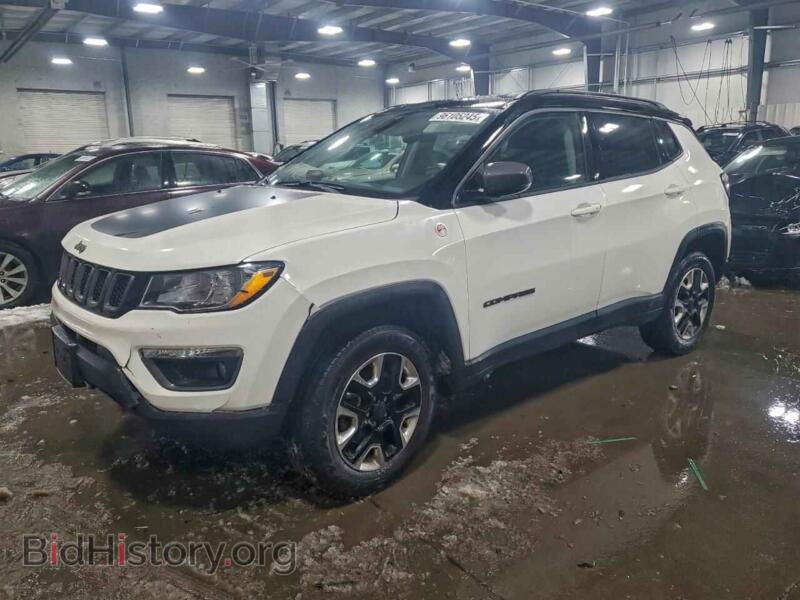 2018 Jeep COMPASS Trailhawk (VIN 3C4NJDDB2JT210674) — фото 1 из 14, Copart, повреждение: передняя часть