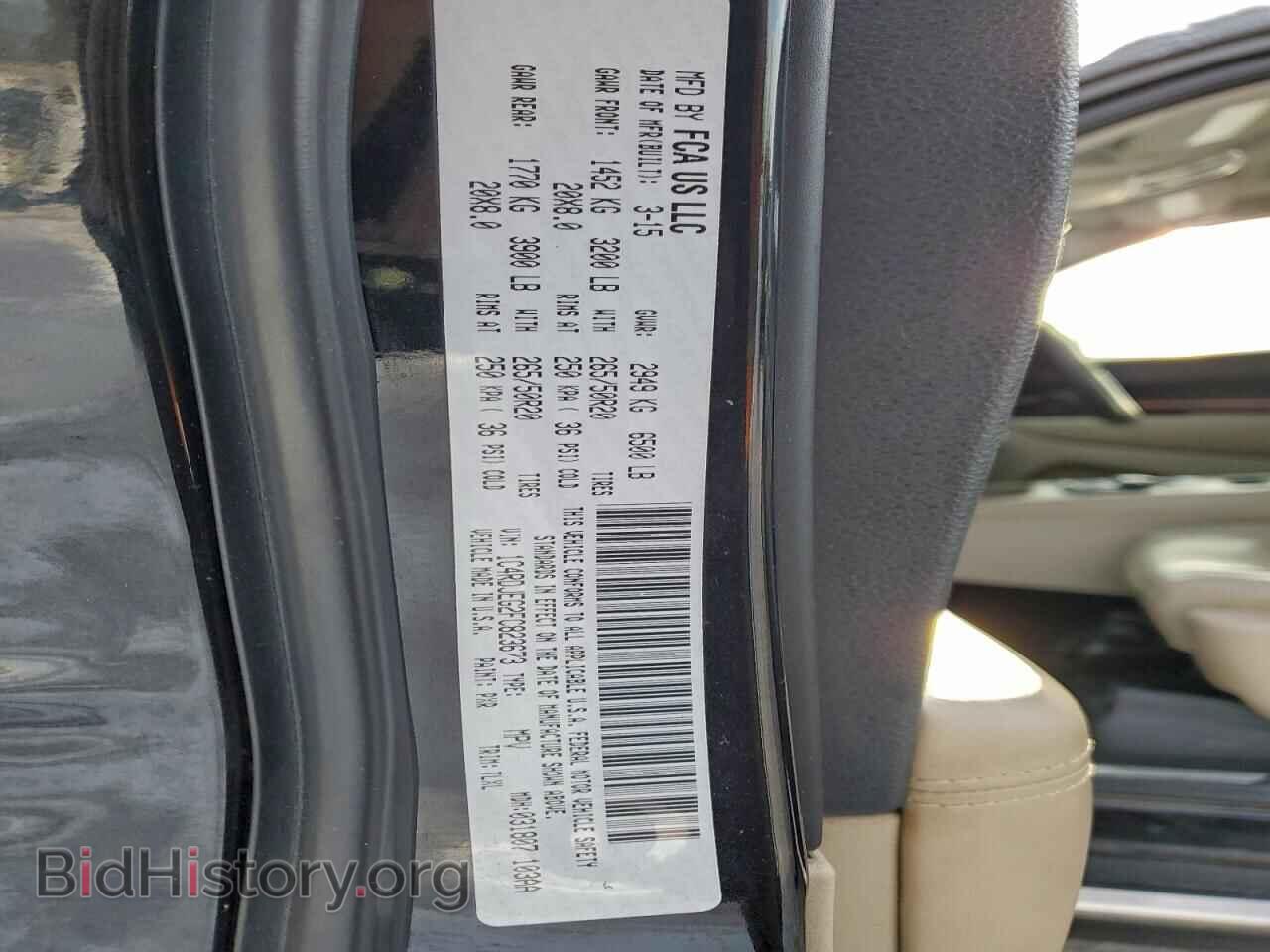 2015 DODGE DURANGO - VIN: 1C4RDJEG2FC823673 - Фото 13