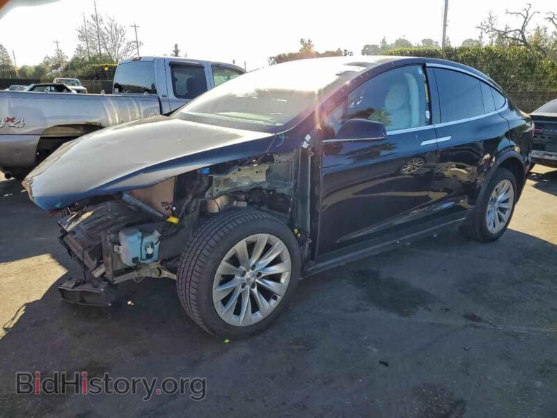 2017 Tesla MODEL X (VIN 5YJXCAE27HF066726) — photo 1 of 14, Copart, damage: front end