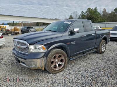 2017 RAM 1500 Laramie, синий — VIN 1C6RR6JT6HS542011, Copart