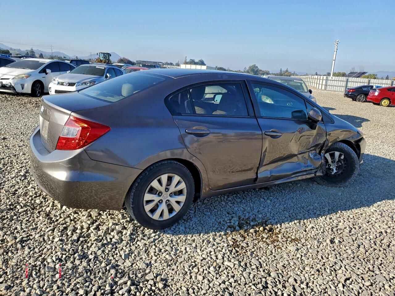 2012 HONDA CIVIC - VIN: 19XFB2F54CE309954 - Фото 3