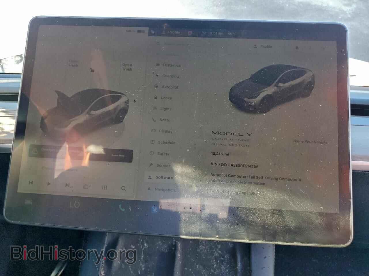 2024 TESLA MODEL Y - VIN: 7SAYGAEE0RF214366 - Фото 9