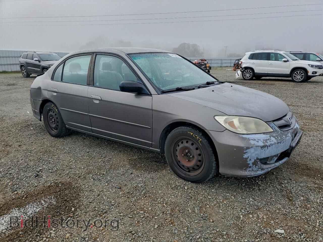 2005 HONDA CIVIC - VIN: 2HGES16545H511692 - Фото 4