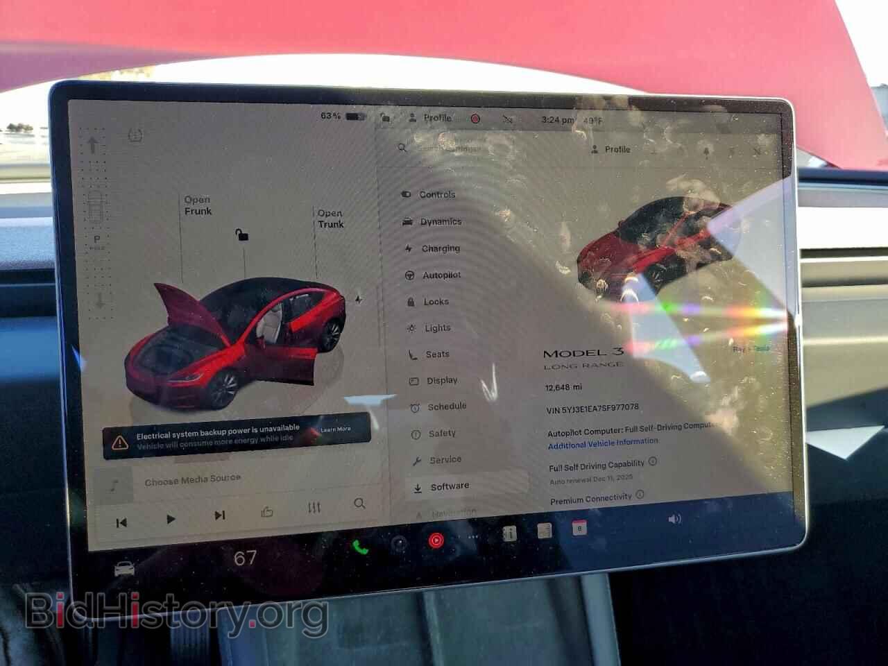2025 TESLA MODEL 3 - VIN: 5YJ3E1EA7SF977078 - Photo 9