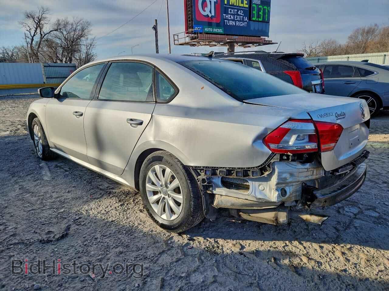 2014 VOLKSWAGEN PASSAT - VIN: 1VWAT7A38EC065842 - Фото 2