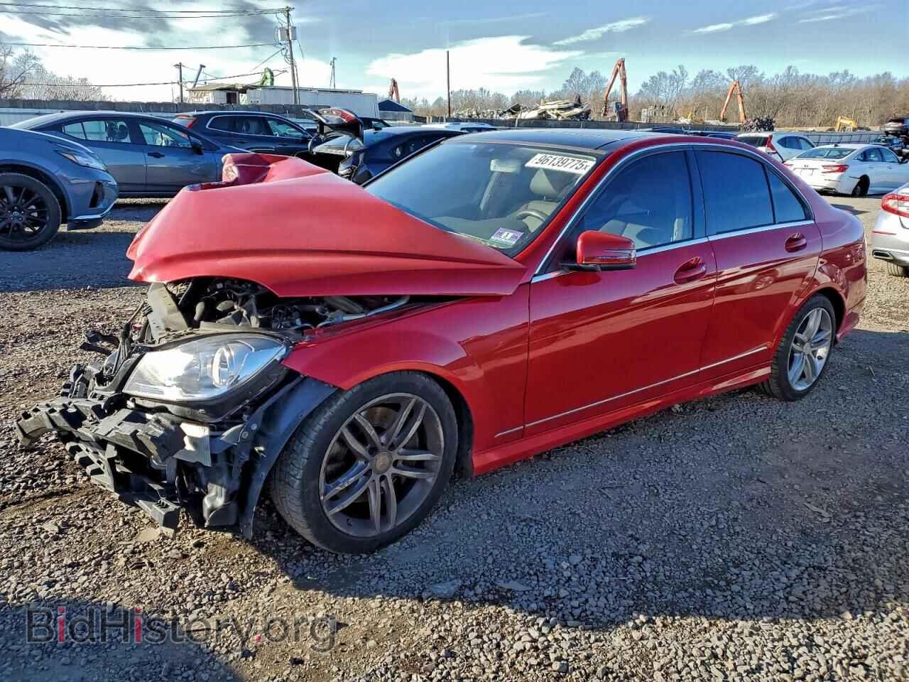 Photo WDDGF8AB2EA946667 - MERCEDES-BENZ C-CLASS 2014