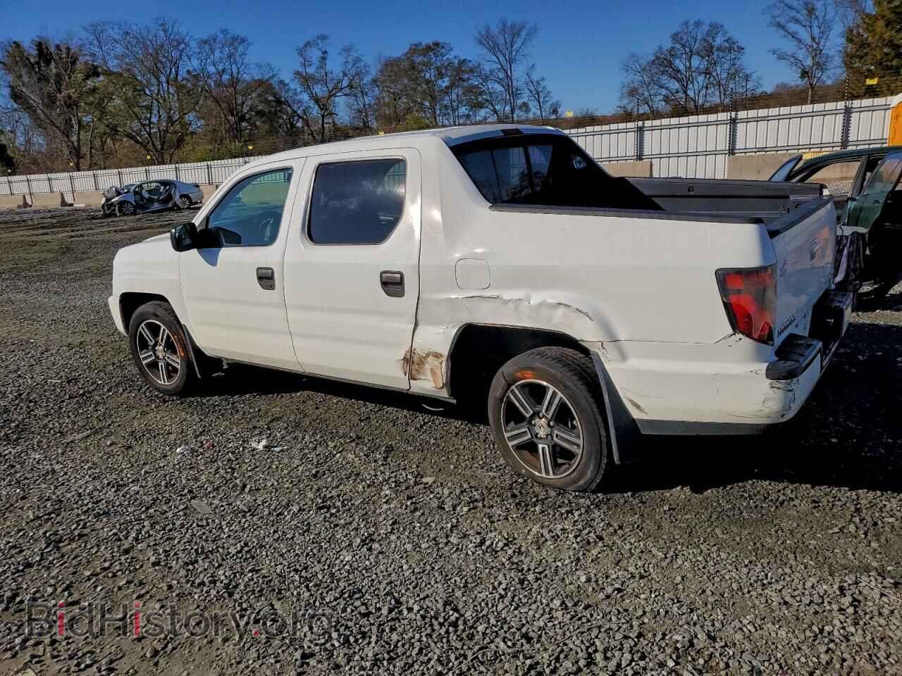 2014 HONDA RIDGELINE - VIN: 5FPYK1F7XEB014270 - Фото 2