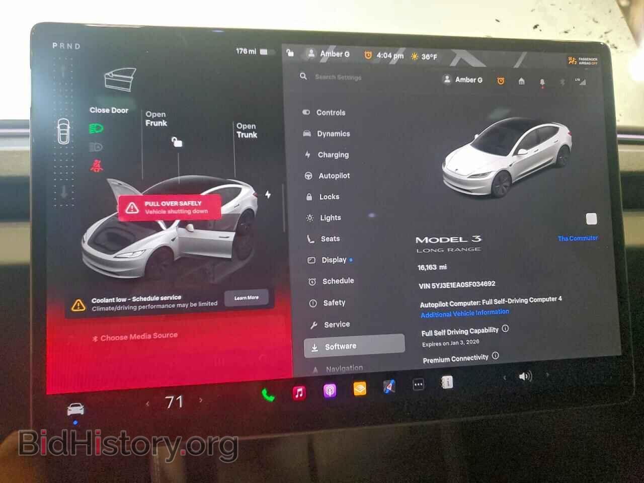 2025 TESLA MODEL 3 - VIN: 5YJ3E1EA0SF034692 - Фото 9
