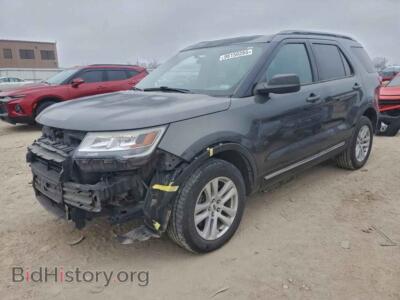 2019 Ford EXPLORER XLT, серый — VIN 1FM5K8D8XKGA77611, Copart