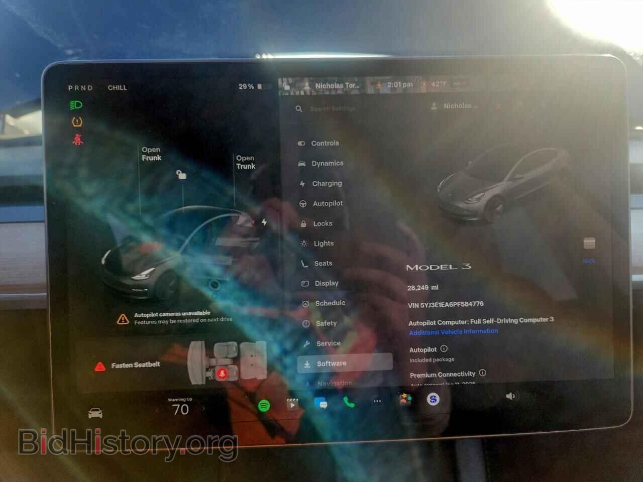 2023 TESLA MODEL 3 - VIN: 5YJ3E1EA6PF584776 - Photo 9