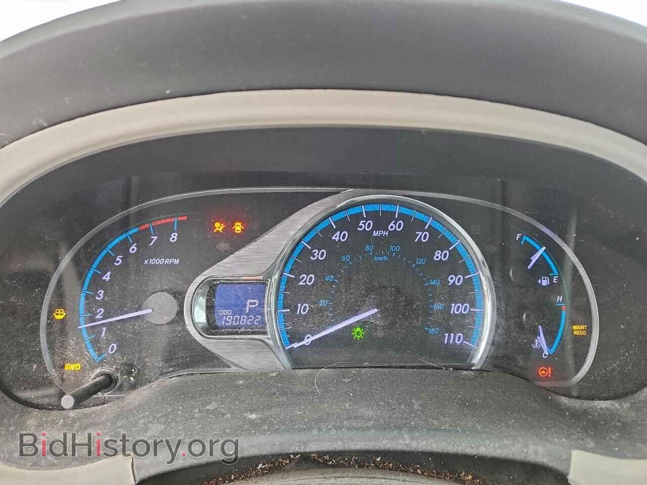 2012 TOYOTA All Models - VIN: 5TDDK3DC7CS043236 - Фото 9