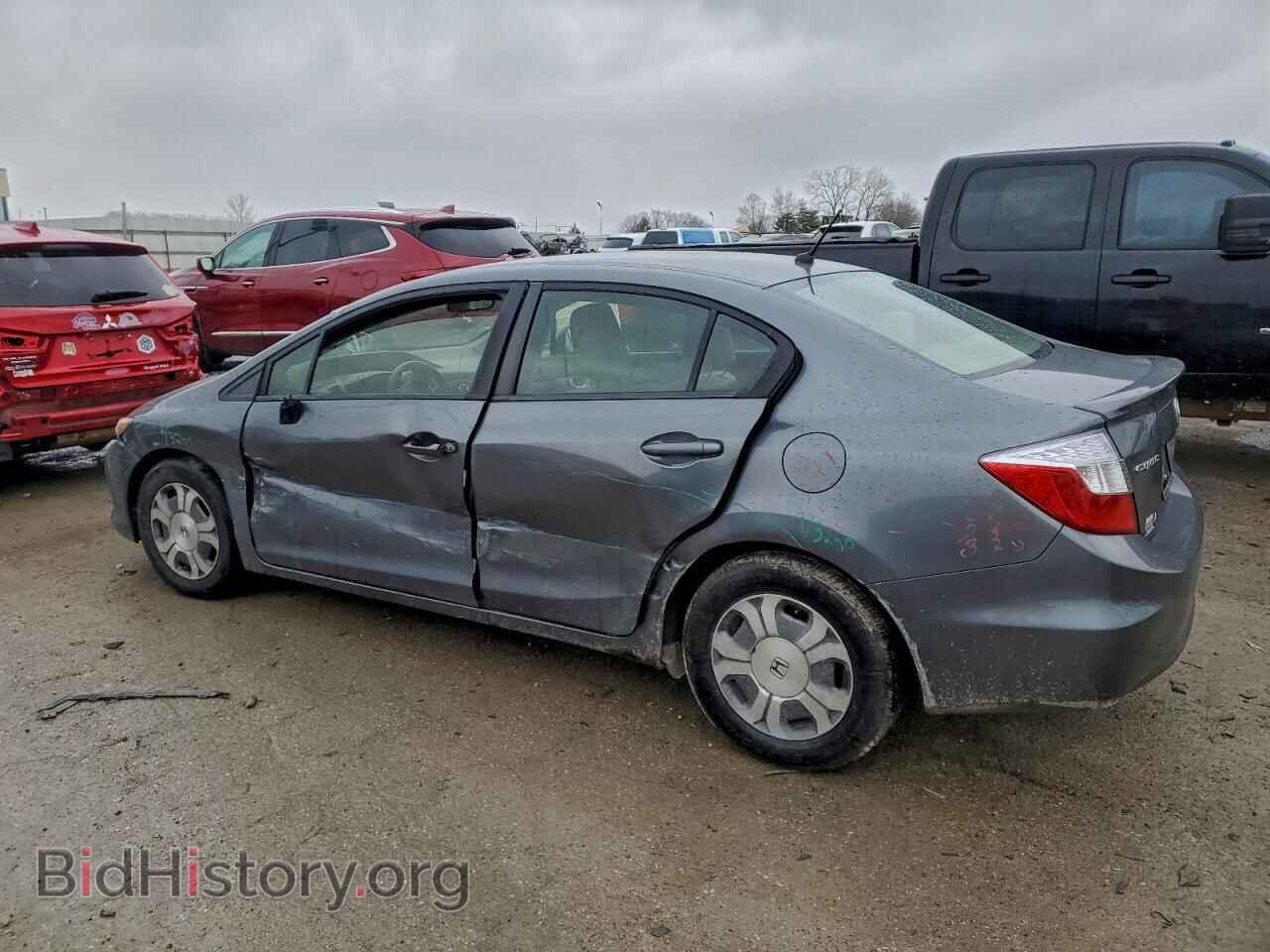 2012 HONDA CIVIC - VIN: JHMFB4F22CS006698 - Фото 2