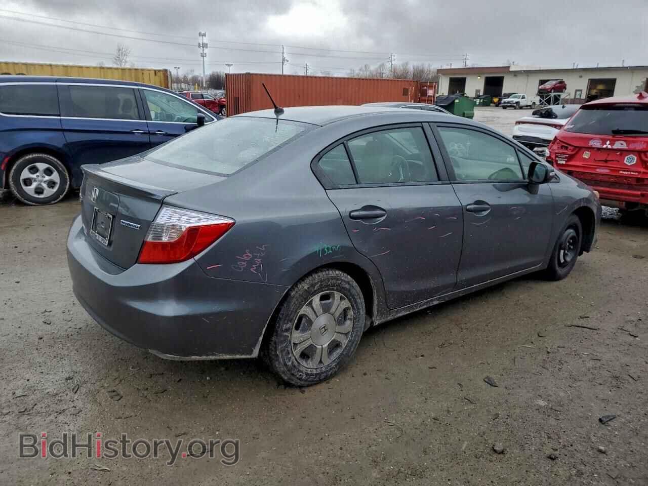 2012 HONDA CIVIC - VIN: JHMFB4F22CS006698 - Фото 3
