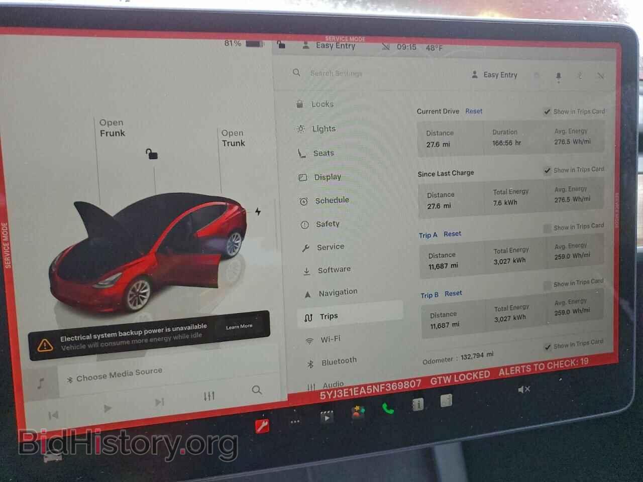 2022 TESLA MODEL 3 - VIN: 5YJ3E1EA5NF369807 - Photo 9