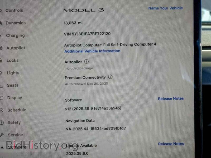 2024 Tesla MODEL 3 (VIN 5YJ3E1EA7RF722120) — фото 9 из 15