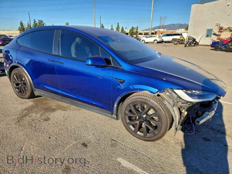 2022 Tesla MODEL X (VIN 7SAXCBE67NF350266) — photo 4 of 14