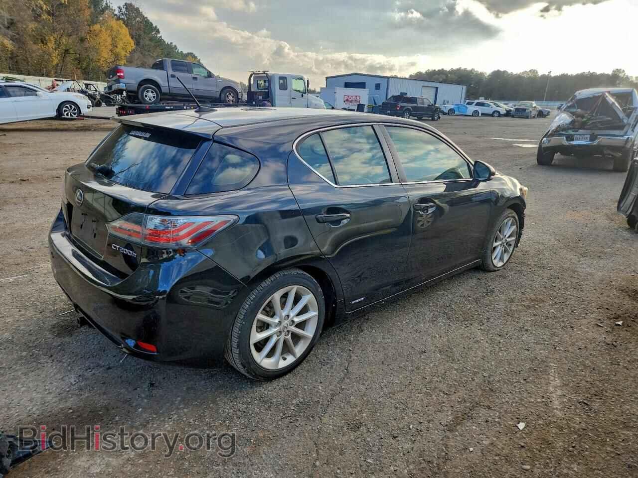 2012 LEXUS CT 200 - VIN: JTHKD5BHXC2085160 - Фото 3