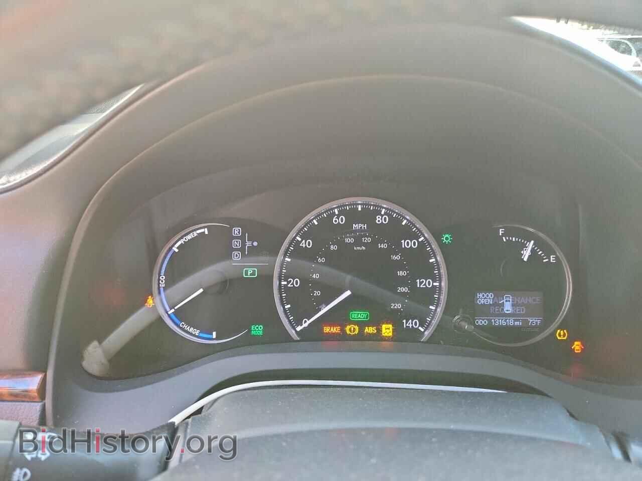 2012 LEXUS CT 200 - VIN: JTHKD5BHXC2085160 - Фото 9