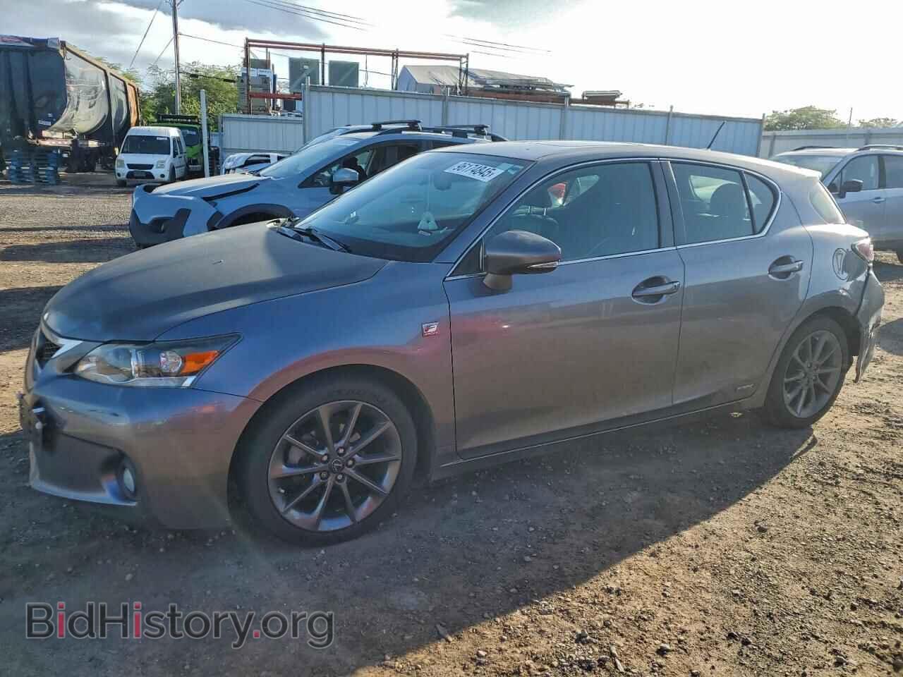 Photo JTHKD5BH0C2109126 - LEXUS CT 200 2012