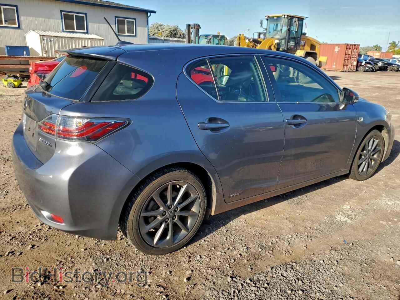 2012 LEXUS CT 200 - VIN: JTHKD5BH0C2109126 - Фото 3