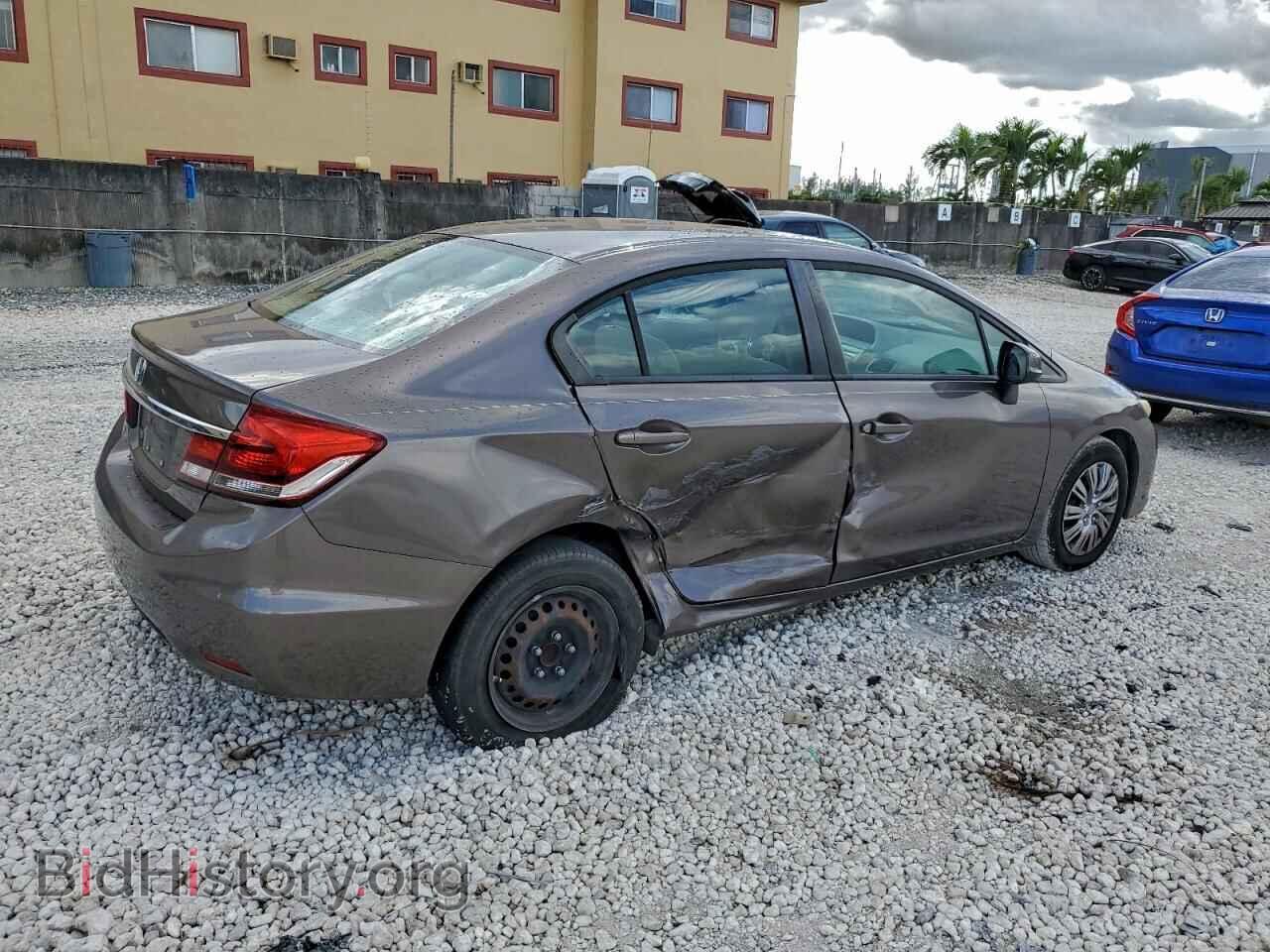 2013 HONDA CIVIC - VIN: 19XFB2F54DE094495 - Фото 3