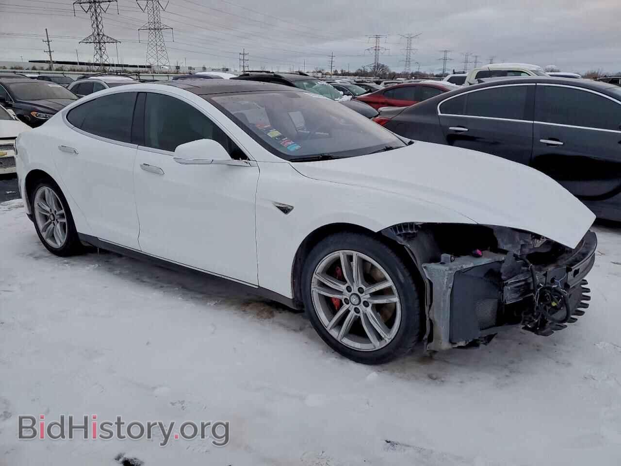2013 TESLA MODEL S - VIN: 5YJSA1CN7DFP26464 - Photo 4