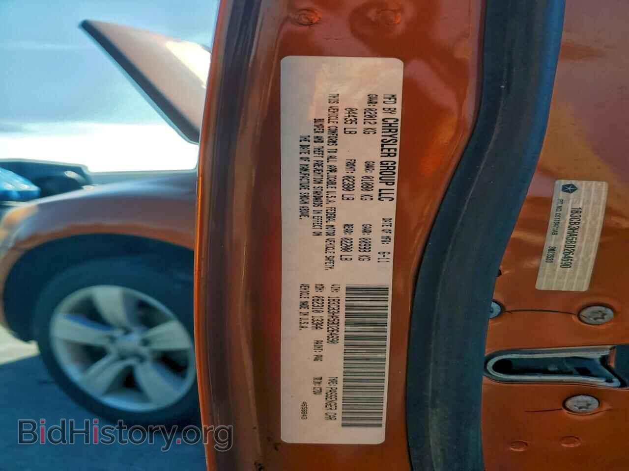 2011 DODGE CALIBER - VIN: 1B3CB3HA5BD264690 - Фото 12