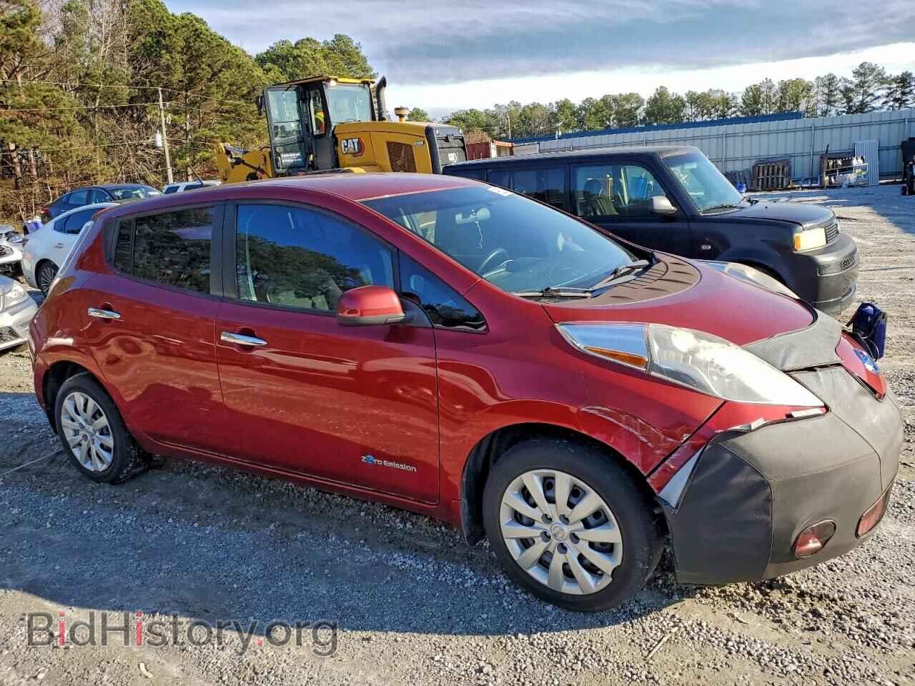 2015 NISSAN LEAF - VIN: 1N4AZ0CP4FC330224 - Фото 4